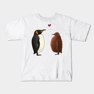 Cute sweet penguins Kids T-Shirt